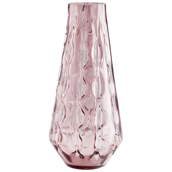 Geneva Vase Blush 11076 Cyan Design