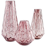 Geneva Vase Blush 11076 Cyan Design
