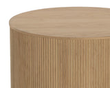 Kalla Side Table - Rustic Oak 110775 Sunpan