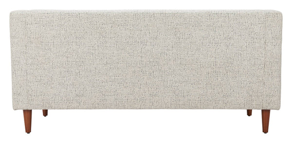 Koseli Compact Two-seat Loveseat Polyester Upholstered Modern Living Room Sofa