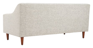 Koseli Compact Two-seat Loveseat Polyester Upholstered Modern Living Room Sofa