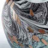 Prismatic Vase Multi Colored 11081 Cyan Design