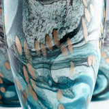 Prismatic Vase Multi Colored 11083 Cyan Design