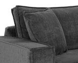 Calista Sofa - Navarro Pewter 110842 Sunpan