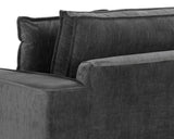 Calista Sofa - Navarro Pewter 110842 Sunpan