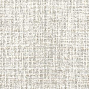 Meridian Furniture Roundhill Art Deco Counter Stool Woven Linen Polyester Seat Natural Wood Frame 11086Cream-C