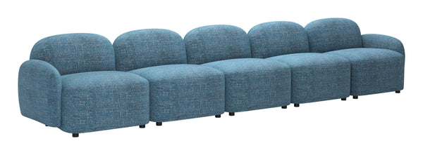 Cleo Modular Sofa 3 Seat Contemporary Upholstered Living Room Lounge Seating