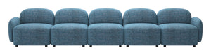 Cleo Modular Sofa 3 Seat Contemporary Upholstered Living Room Lounge Seating