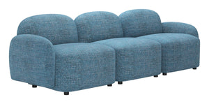 Cleo Modular Sofa 3 Seat Contemporary Upholstered Living Room Lounge Seating