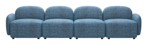 Cleo Modular Sofa 3 Seat Contemporary Upholstered Living Room Lounge Seating
