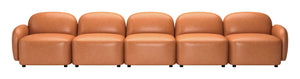 Cleo Modular Sofa 3 Seat Contemporary Upholstered Living Room Lounge Seating