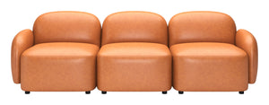 Cleo Modular Sofa 3 Seat Contemporary Upholstered Living Room Lounge Seating