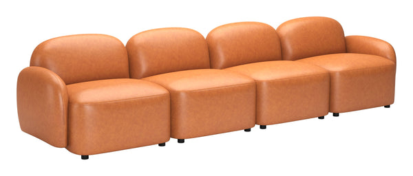 Cleo Modular Sofa 3 Seat Contemporary Upholstered Living Room Lounge Seating