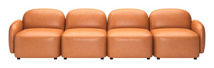 Cleo Modular Sofa 3 Seat Contemporary Upholstered Living Room Lounge Seating