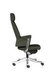 IDEAZ Leather Highback Chair Grey 1108UFO