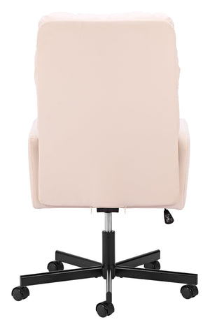 Sable Faux Leather Office Chair with Swivel Base and Adjustable Height for Modern Workspaces