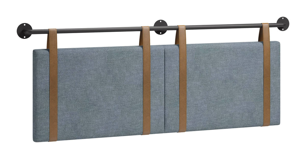 Zuo Modern Zeva Wall Mounted Queen Headboard Padded Upholstered Modern Bedroom Accent 110911