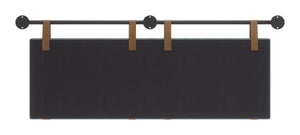 Zeva Wall Mounted Queen Headboard Padded Upholstered Modern Bedroom Accent