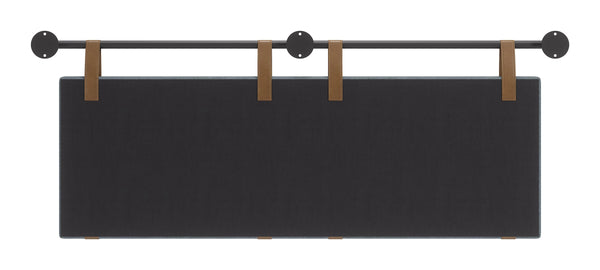 Zeva Wall Mounted Queen Headboard Padded Upholstered Modern Bedroom Accent
