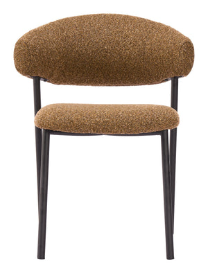Seville Shearling Upholstered Dining Chairs Stackable Plywood Frame Art Deco Modern Seating Set