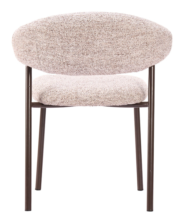 Seville Shearling Upholstered Dining Chairs Stackable Plywood Frame Art Deco Modern Seating Set