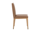 Kalla Dining Chair - Milliken Cognac 110929 Sunpan