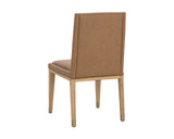 Kalla Dining Chair - Milliken Cognac 110929 Sunpan