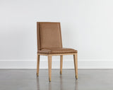 Kalla Dining Chair - Milliken Cognac 110929 Sunpan