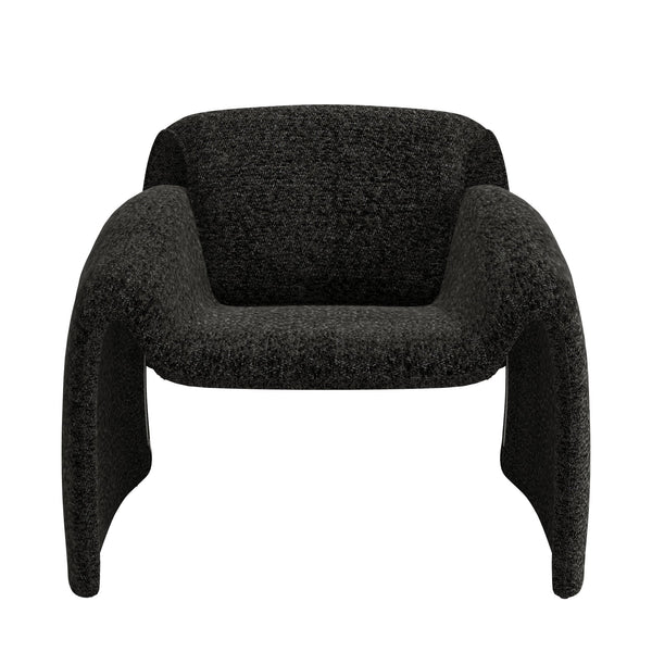 Gainsborough Sculpted Bentwood Accent Chair Upholstered Modern Living Room Lounge Seat