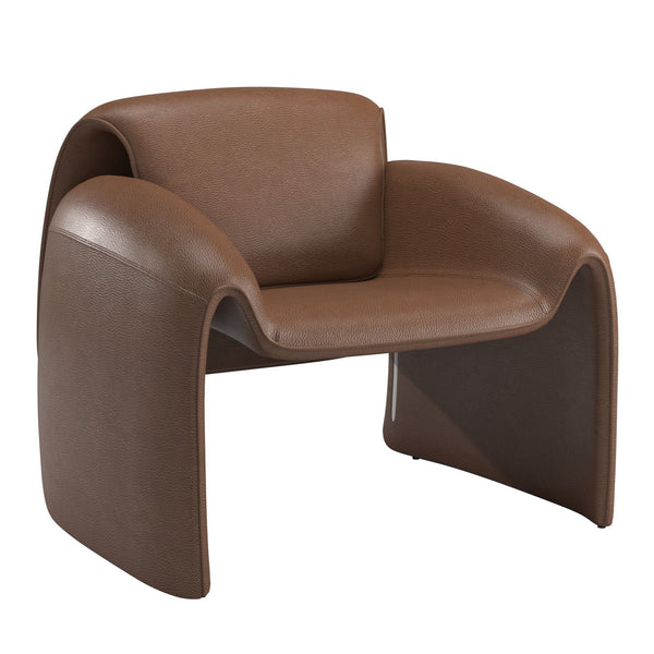 Gainsborough Sculpted Bentwood Accent Chair Upholstered Modern Living Room Lounge Seat