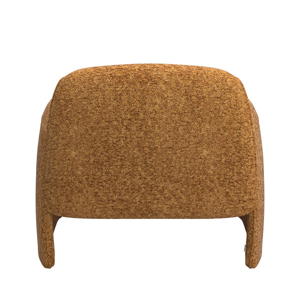 Gainsborough Sculpted Bentwood Accent Chair Upholstered Modern Living Room Lounge Seat