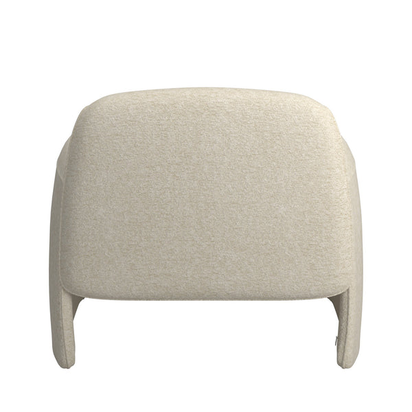 Gainsborough Sculpted Bentwood Accent Chair Upholstered Modern Living Room Lounge Seat