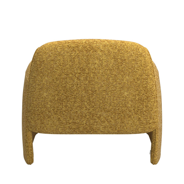Gainsborough Sculpted Bentwood Accent Chair Upholstered Modern Living Room Lounge Seat
