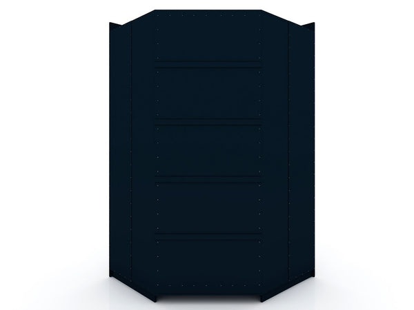 Manhattan Comfort Mulberry Contemporary - Modern Wardrobe/ Armoire/ Closet Tatiana Midnight Blue 110GMC4