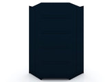 Manhattan Comfort Mulberry Contemporary - Modern Wardrobe/ Armoire/ Closet Tatiana Midnight Blue 110GMC4