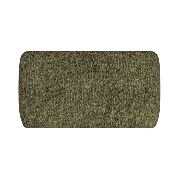 Gainsborough Sculptural Boucle Ottoman Curved Accent Seat for Modern Living Rooms