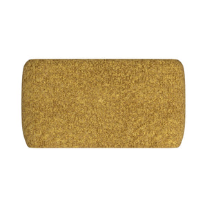 Gainsborough Sculptural Boucle Ottoman Curved Accent Seat for Modern Living Rooms