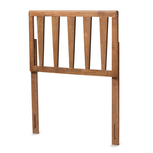 Baxton Studio Baxton Studio Modern Ash Walnut Headboard with Adjustable Height for Stylish Bedroom Decor Duncan Twin MG9728-Ash Walnut-HB-Twin