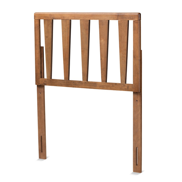 Baxton Studio Baxton Studio Modern Ash Walnut Headboard with Adjustable Height for Stylish Bedroom Decor Duncan Twin MG9728-Ash Walnut-HB-Twin