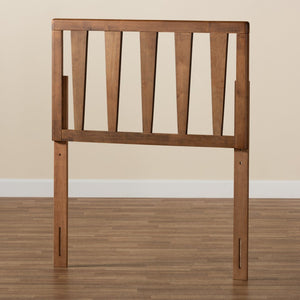 Baxton Studio Baxton Studio Modern Ash Walnut Headboard with Adjustable Height for Stylish Bedroom Decor Duncan Twin MG9728-Ash Walnut-HB-Twin