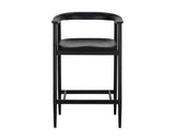 Jeremy Counter Stool - Black 111007 Sunpan