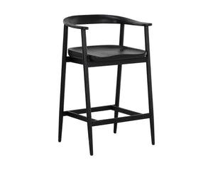 Jeremy Counter Stool - Black 111007 Sunpan