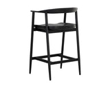 Jeremy Counter Stool - Black 111007 Sunpan