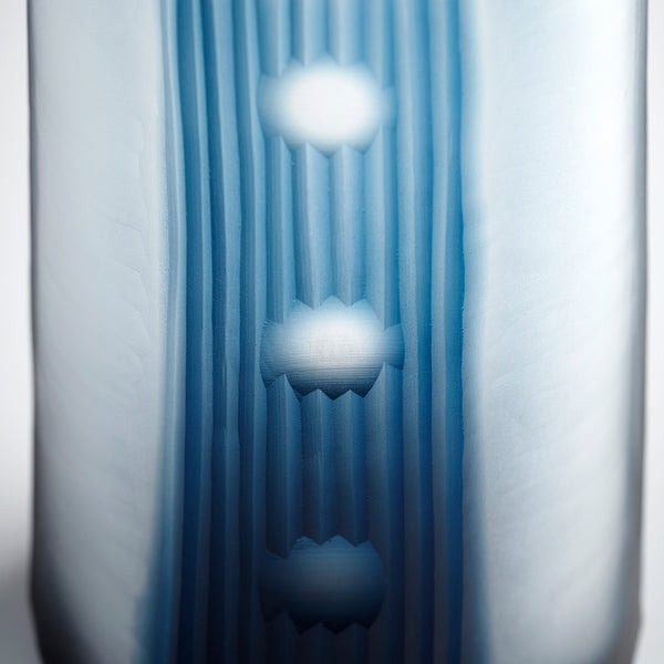 Olmsted Vase Blue 11100 Cyan Design