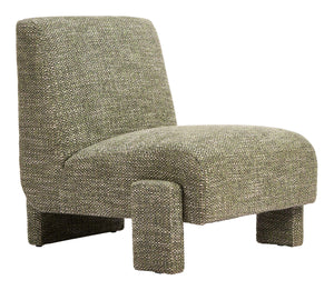 Zuo Modern Orleen Accent Chair Textured Polyester Upholstery Solid Wood Frame Modern Lounge 111010