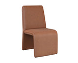 Cascata Dining Chair - Marseille Camel Leather 111012 Sunpan