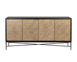 Algarve Sideboard - Black / Champagne Gold 111015 Sunpan