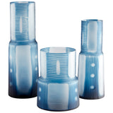 Olmsted Vase Blue 11101 Cyan Design