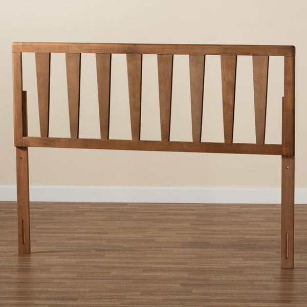 Baxton Studio Baxton Studio Modern Ash Walnut Headboard with Adjustable Height for Stylish Bedroom Decor Duncan Full MG9728-Ash Walnut-HB-Full