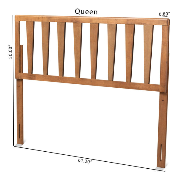 Baxton Studio Baxton Studio Modern Ash Walnut Headboard with Adjustable Height for Stylish Bedroom Decor Duncan Full MG9728-Ash Walnut-HB-Full